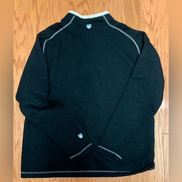 Vtg Men’s XL KUHL Alfpaca Fleece Lightweight Packable Stovepipe Rollneck Sweater - Picture 12 of 14